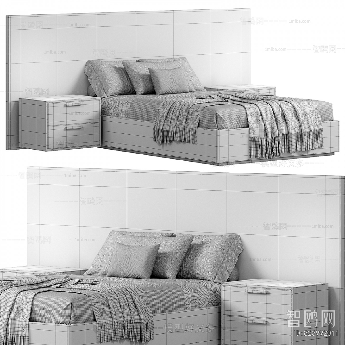 Modern Double Bed