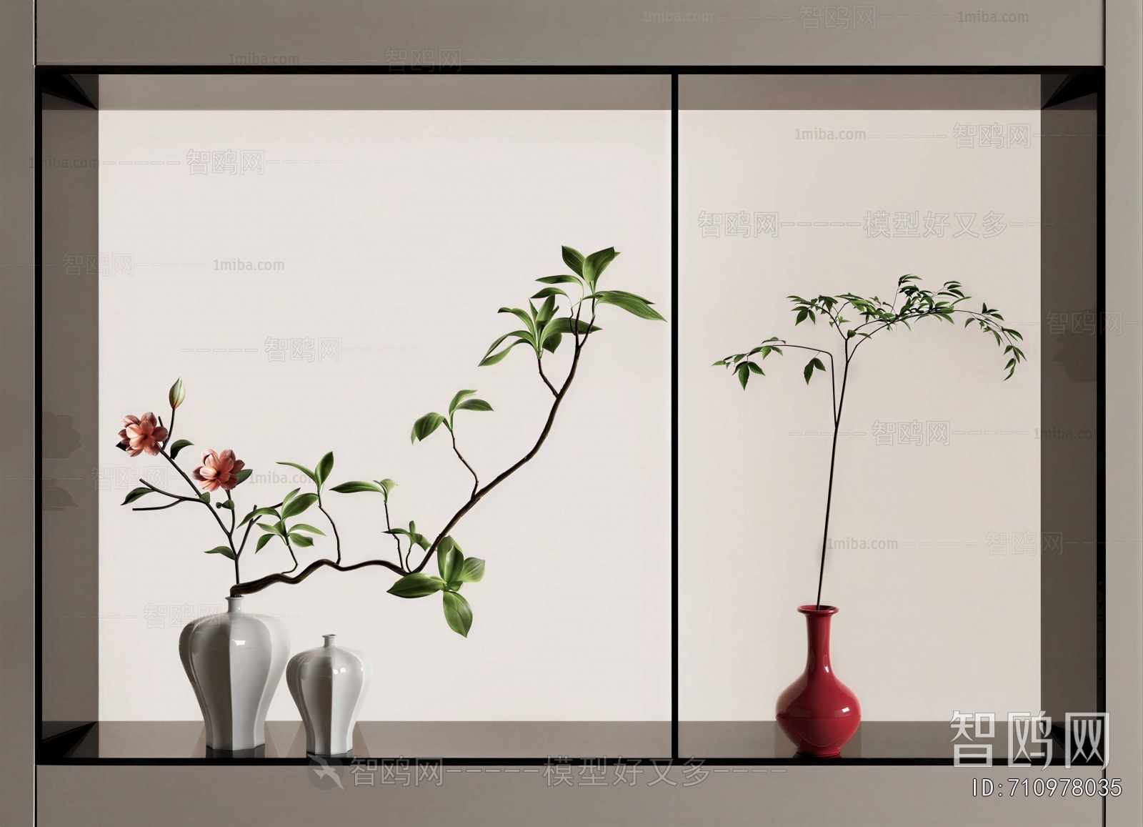 New Chinese Style Flower Arrangement