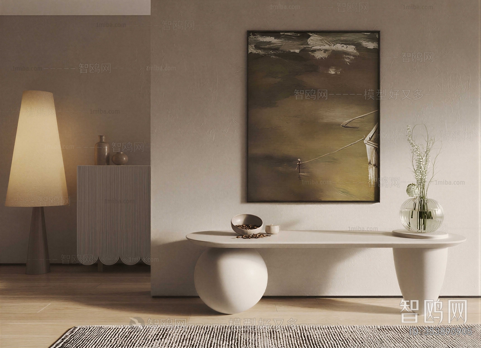 Wabi-sabi Style Painting