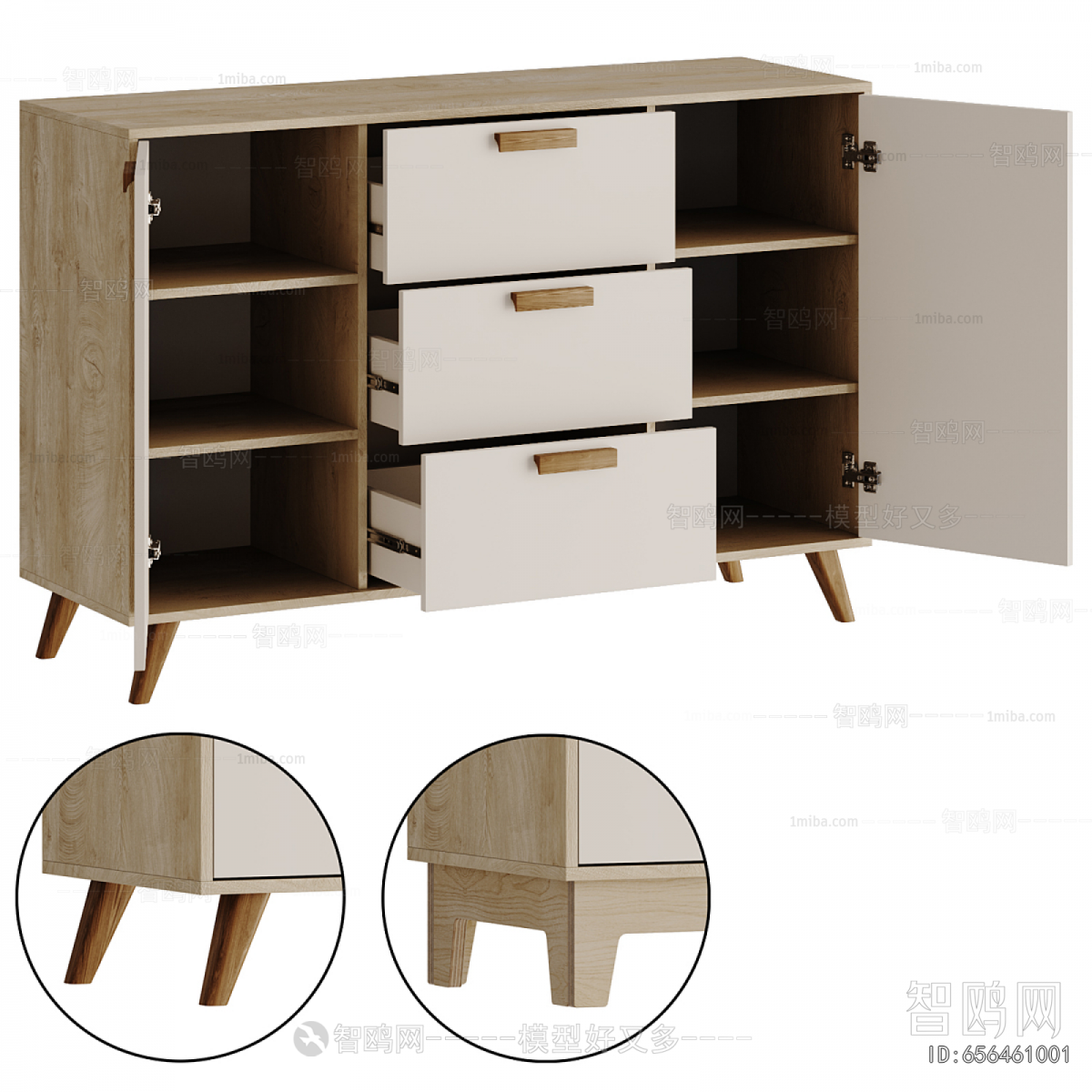 Nordic Style Side Cabinet