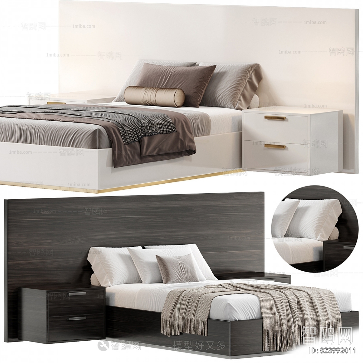 Modern Double Bed