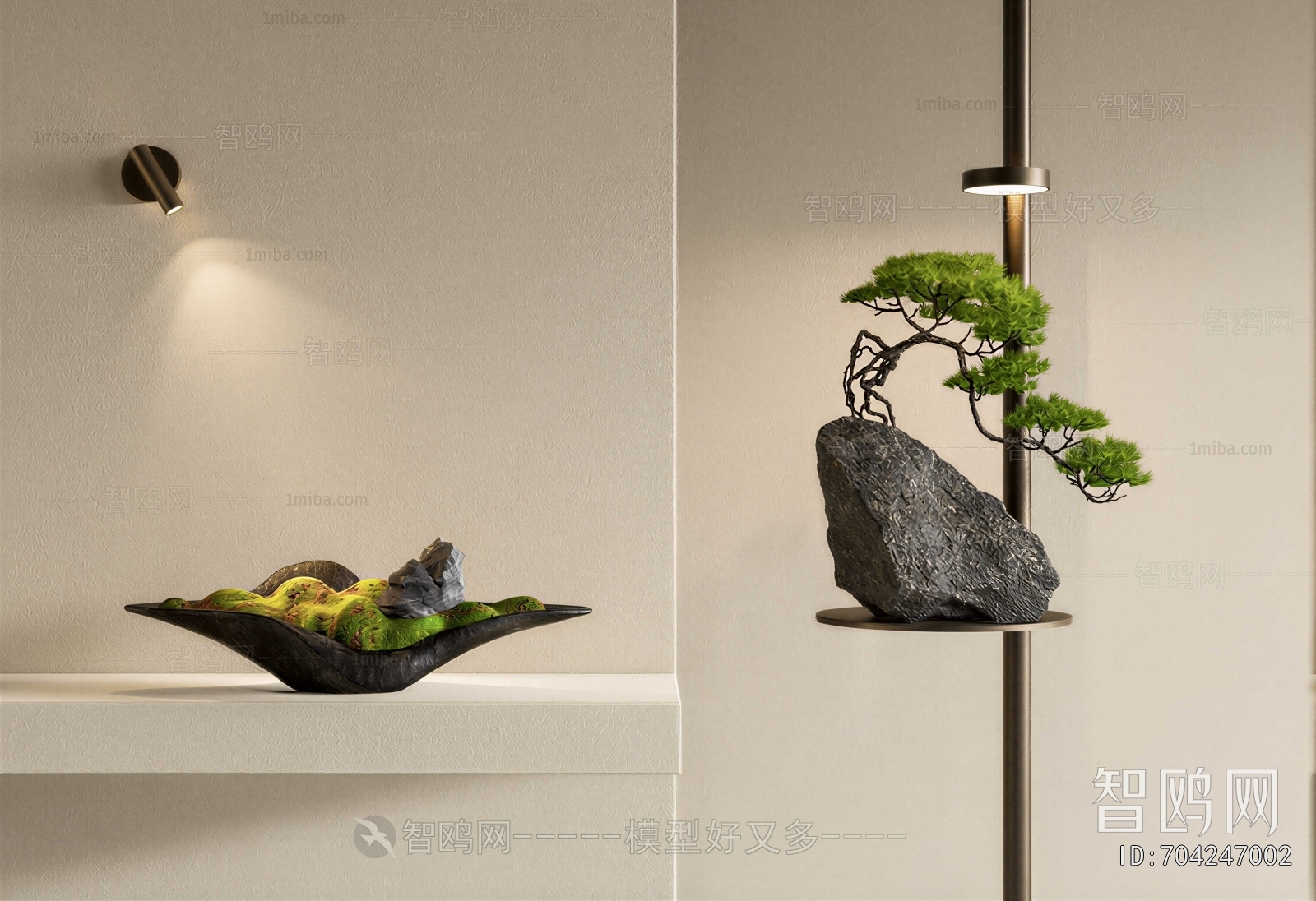New Chinese Style Bonsai