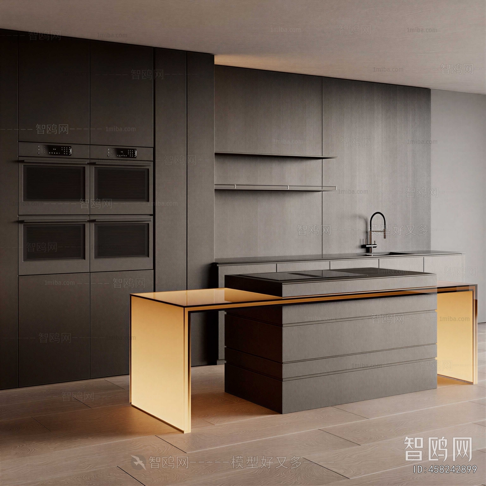 Modern Open Kitchen