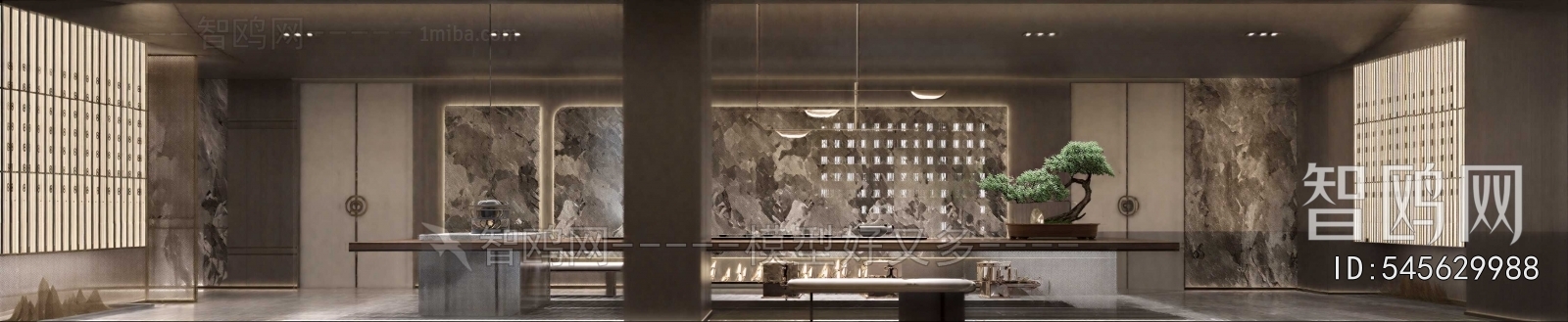 New Chinese Style Teahouse Tea House