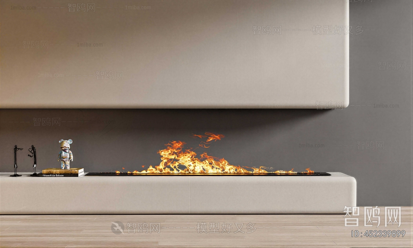 Modern Electronic Fireplace