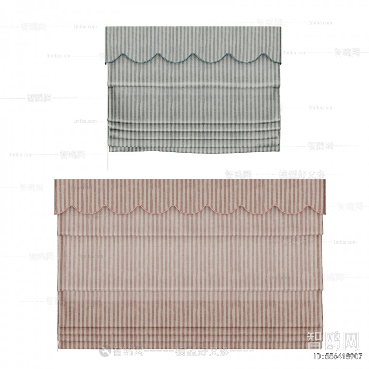 Modern Roman Curtain