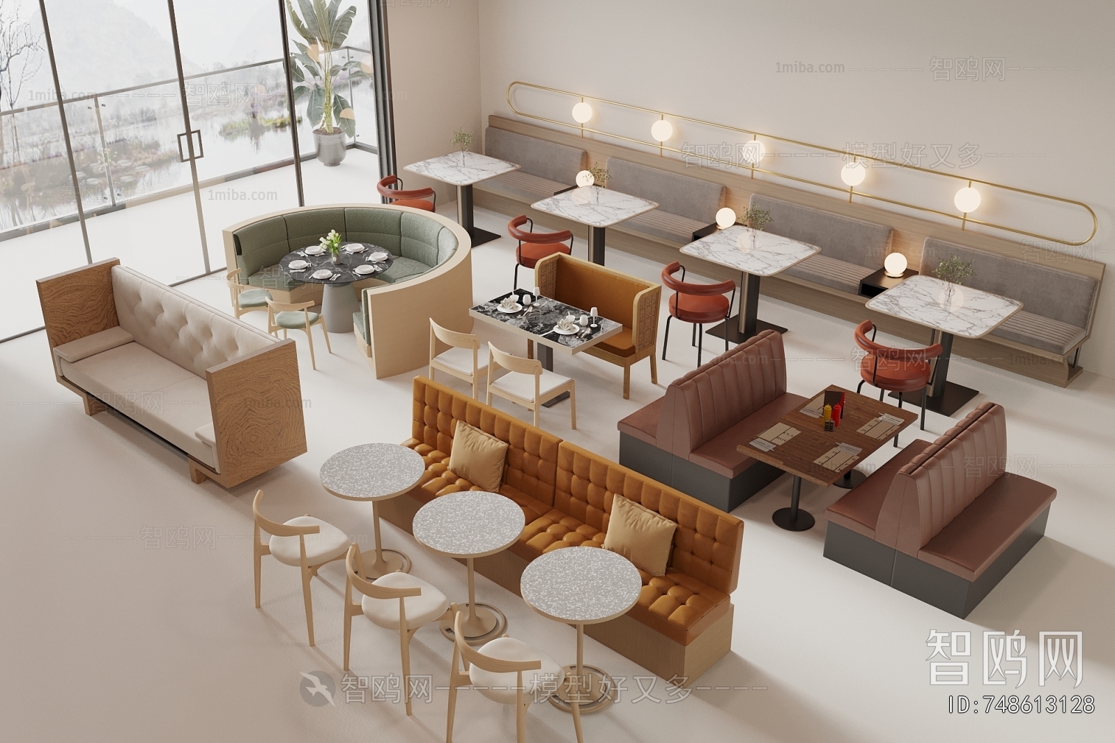 Modern Card Seat Sofa