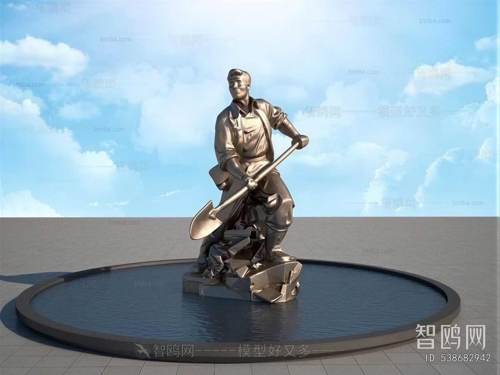 Modern Sculpture Sketch