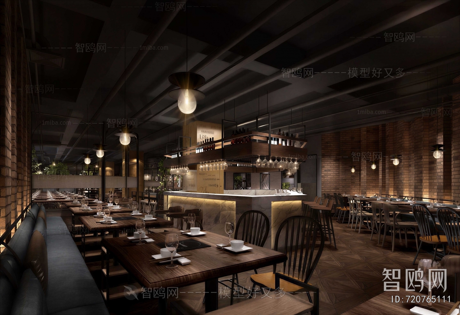 Industrial Style Restaurant