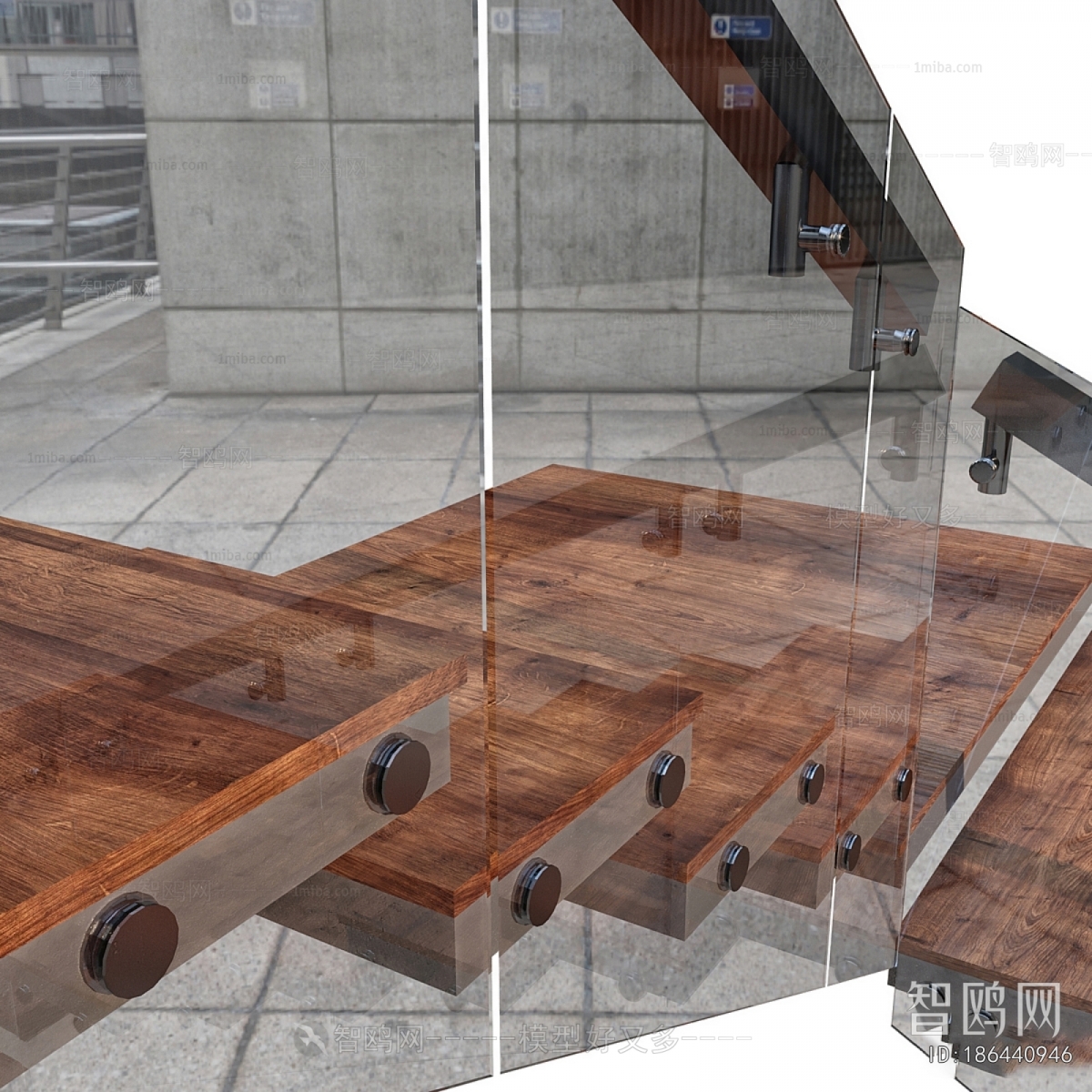 Modern Stair Balustrade/elevator