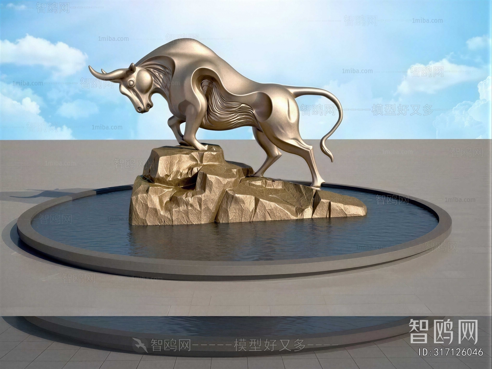 Modern Sculpture Sketch