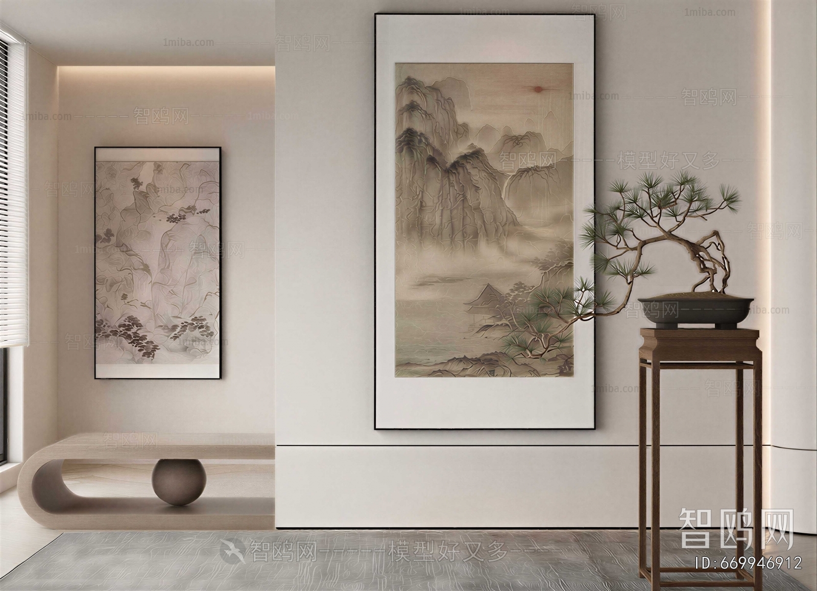 New Chinese Style Painting