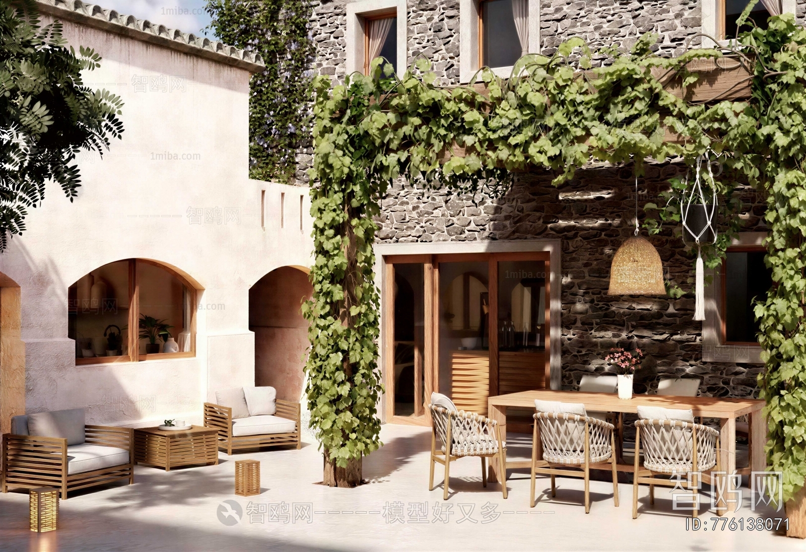 Modern Courtyard/landscape