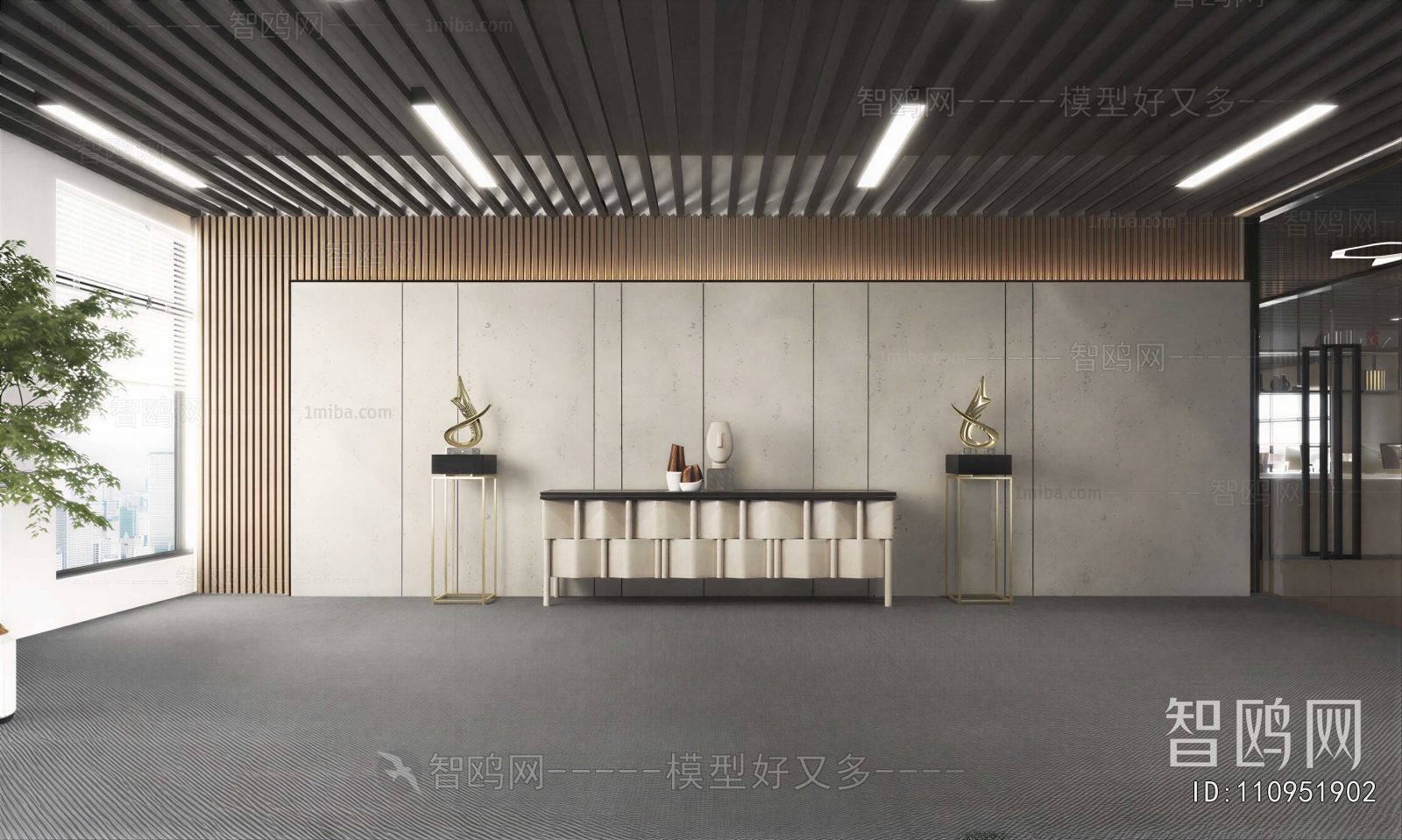 Modern Entrance Cabinet