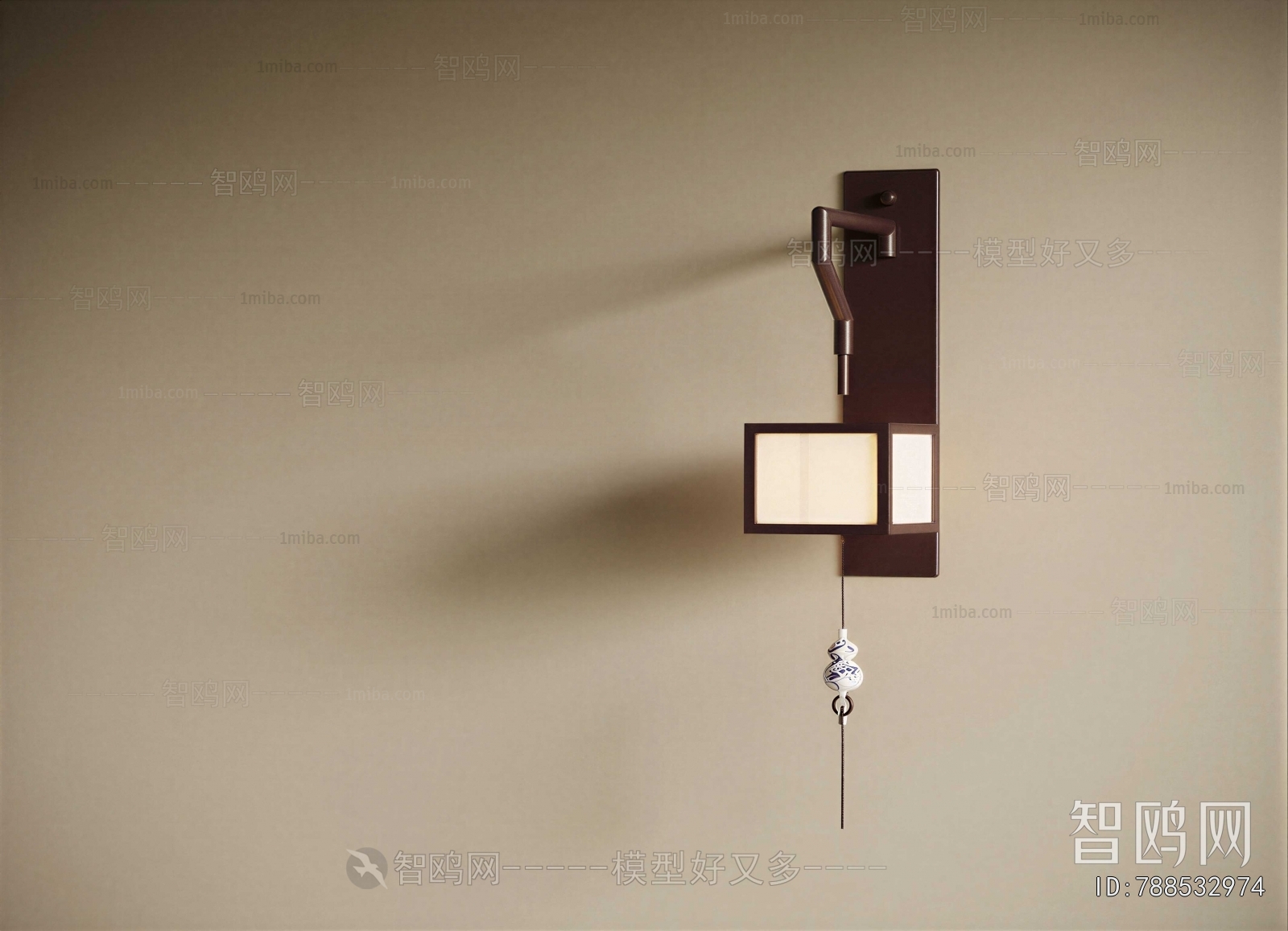 New Chinese Style Wall Lamp