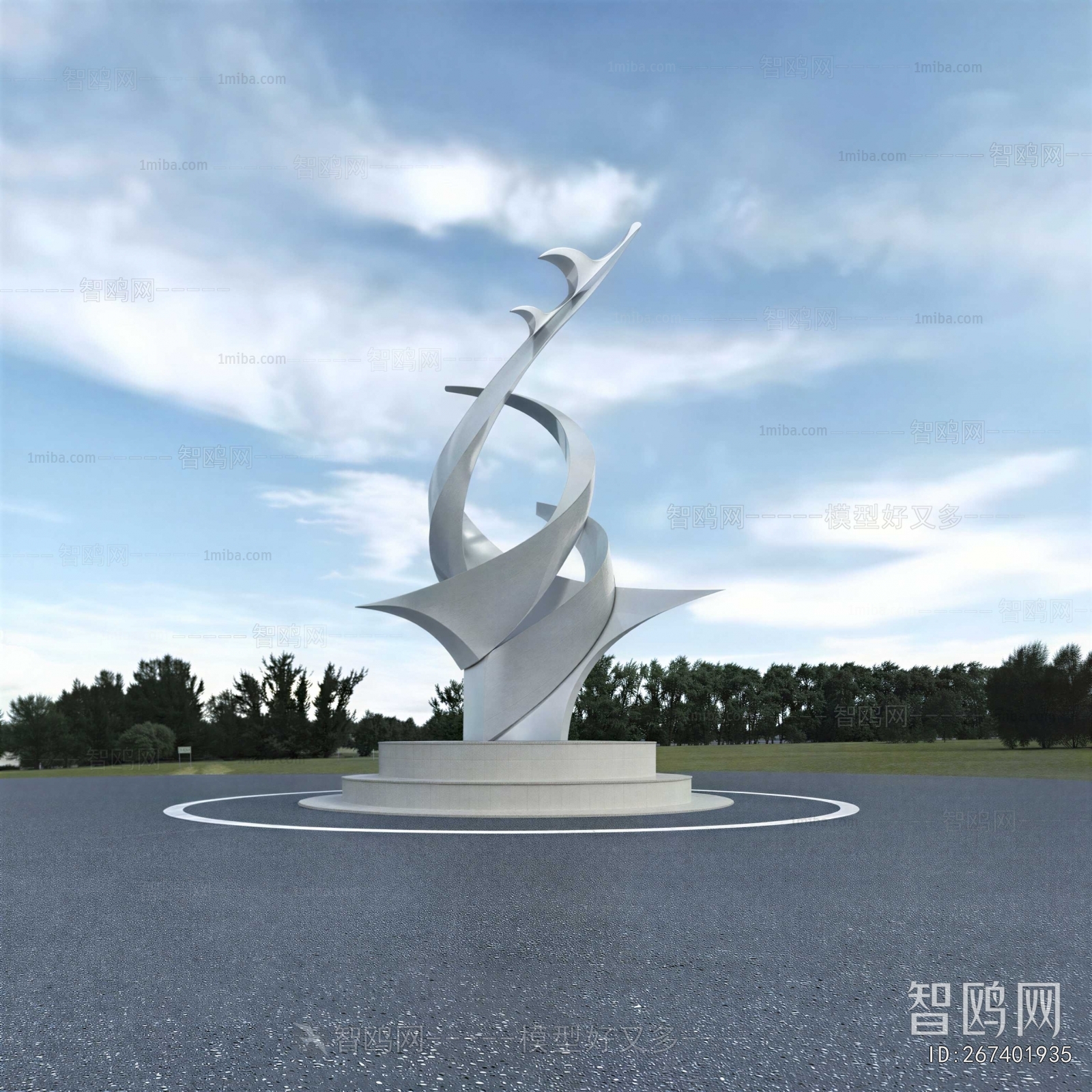 Modern Sculpture Sketch