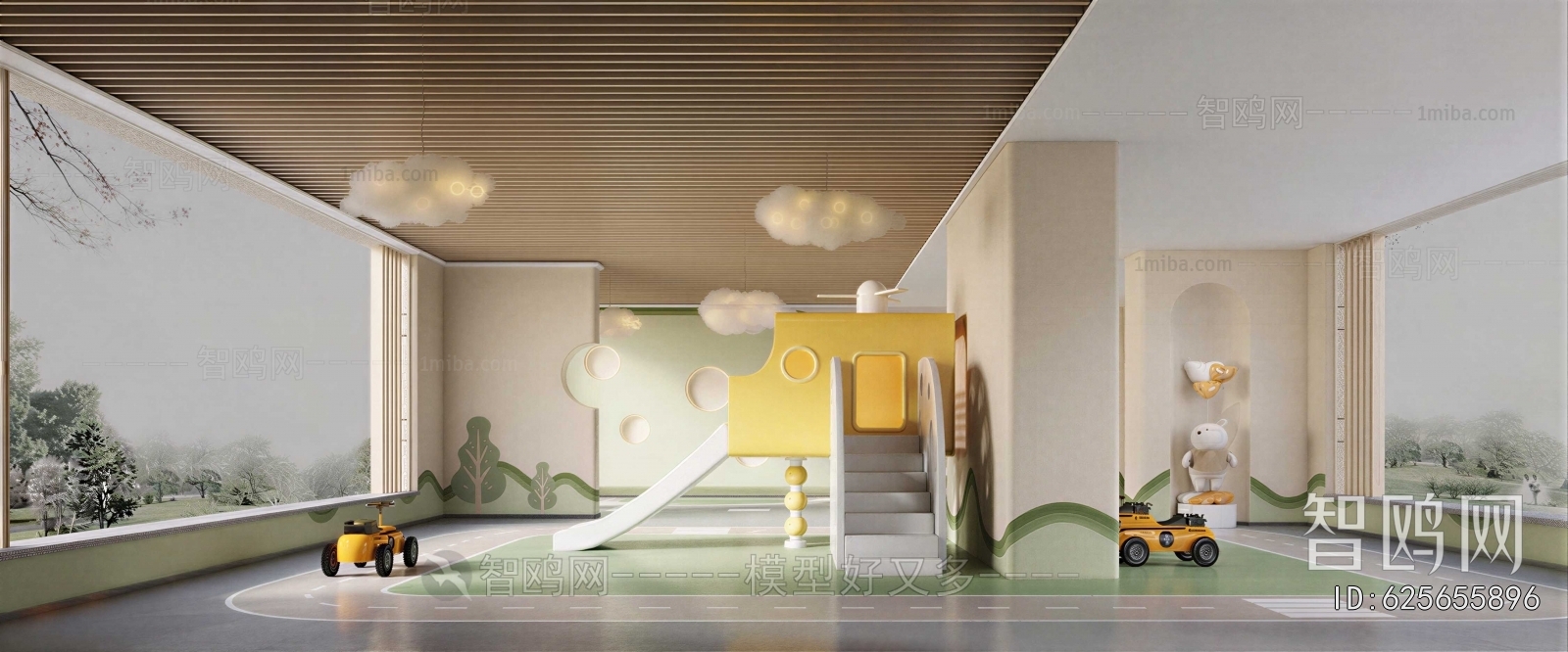 Modern Children's Playroom