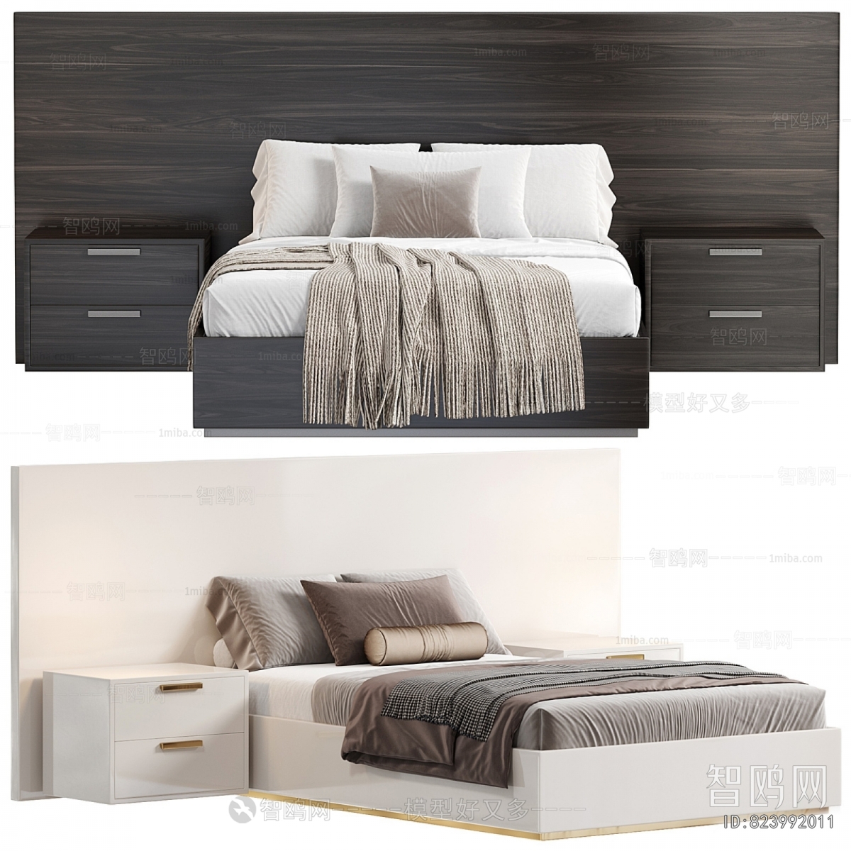 Modern Double Bed