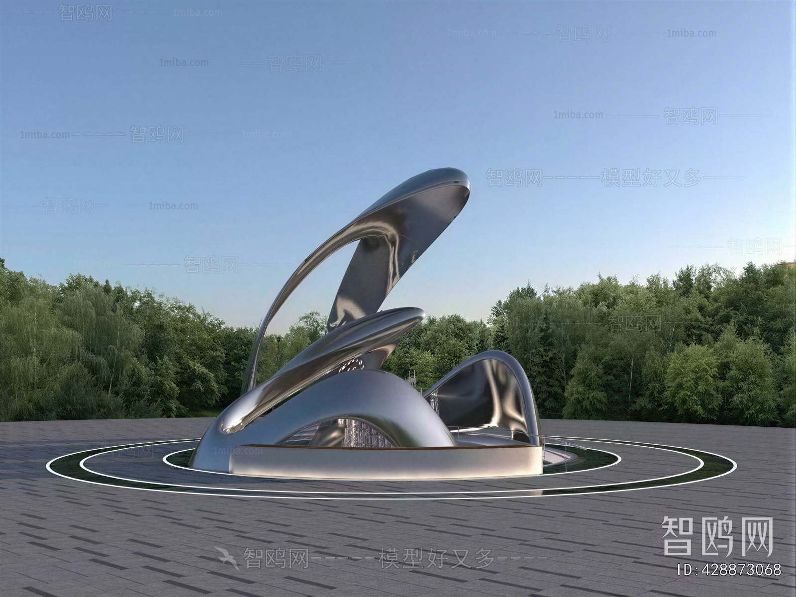 Modern Sculpture Sketch