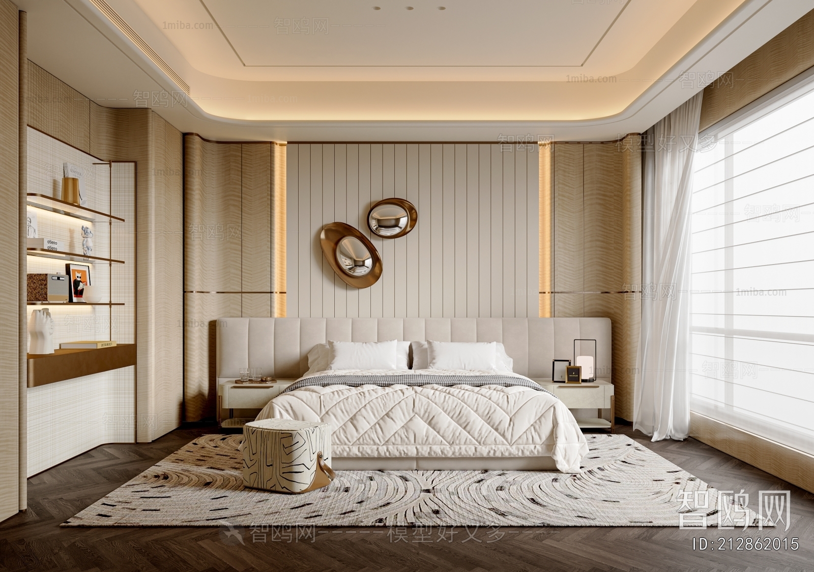 Post Modern Style Bedroom