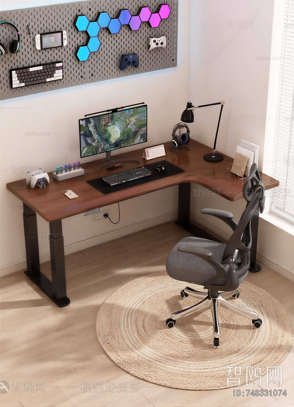 Modern Computer Desk And Chair