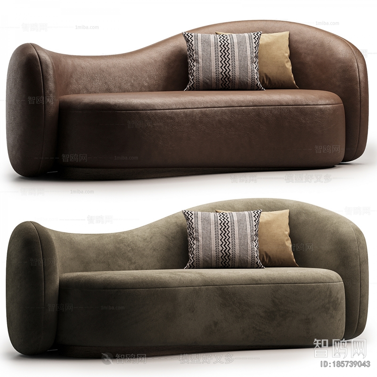 Modern Curved Sofa
