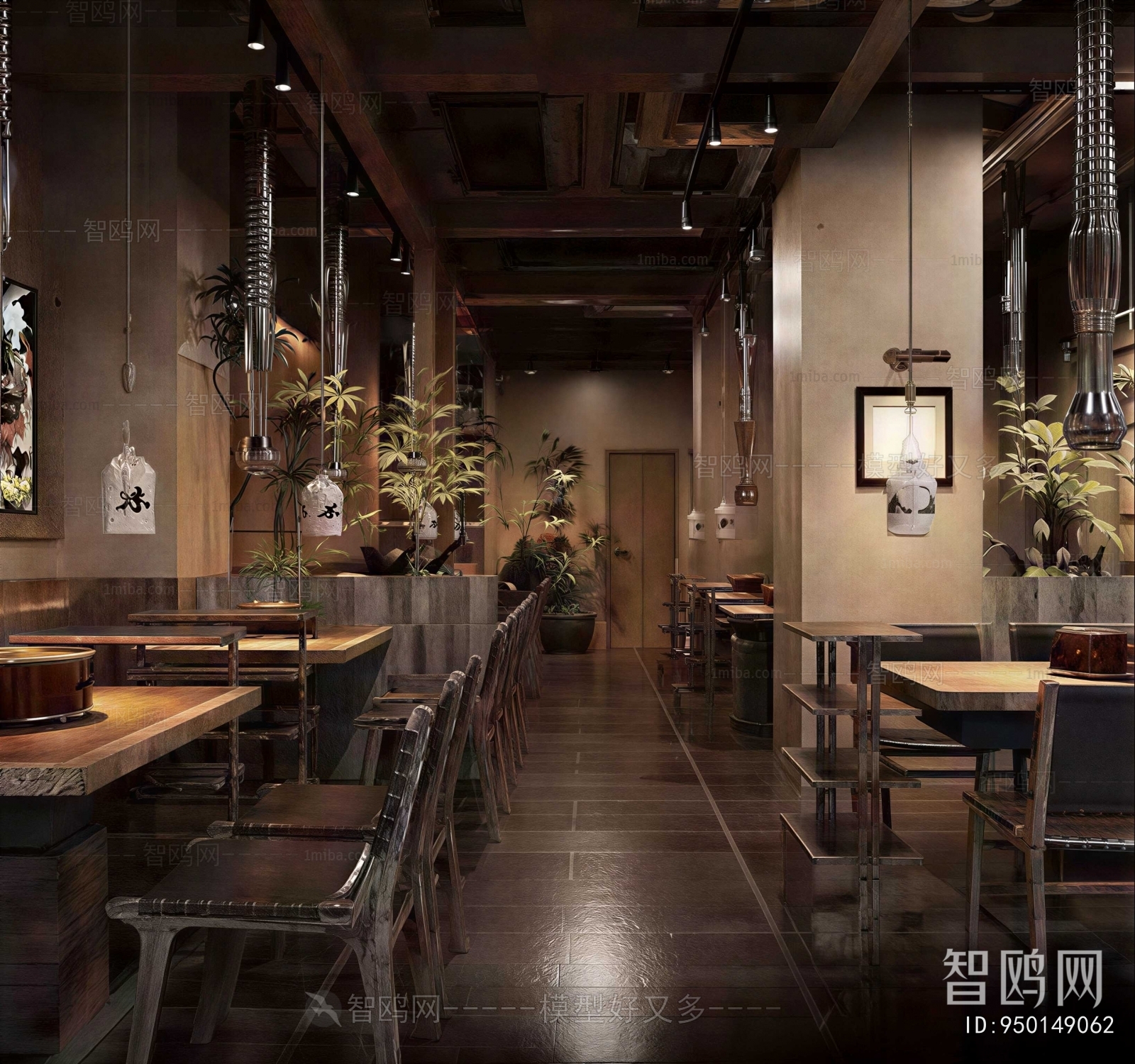 Modern Barbecue Restaurant