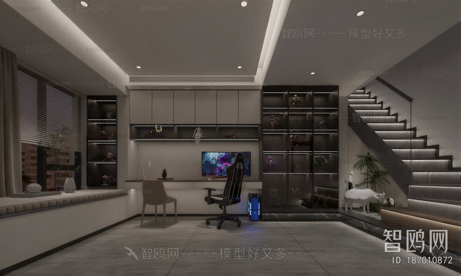 Modern E-sports Room