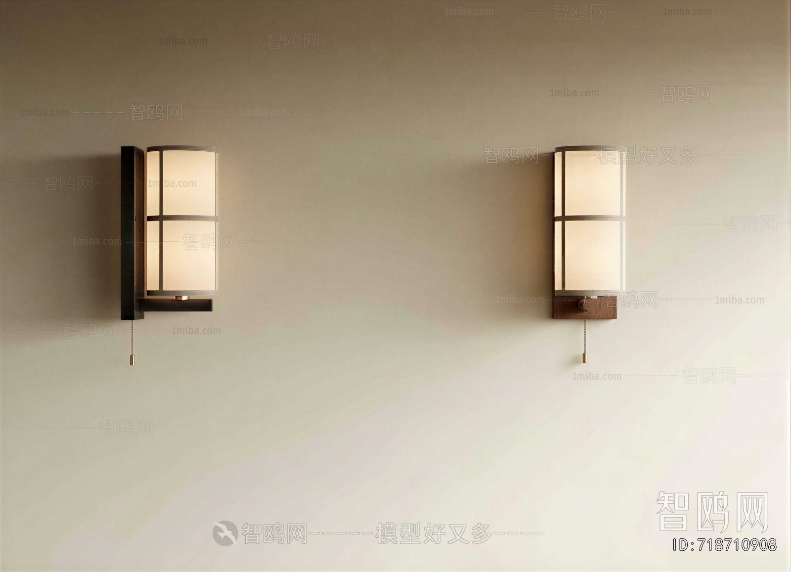 Wabi-sabi Style Wall Lamp