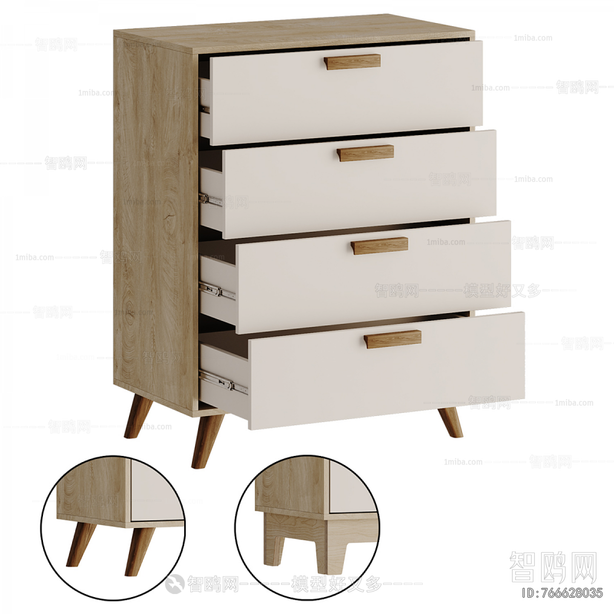 Nordic Style Chest Of Drawers