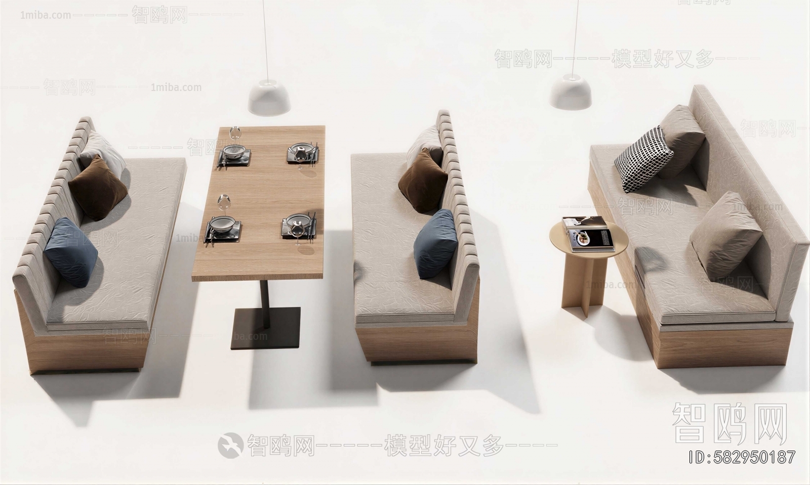 Modern Card Seat Sofa