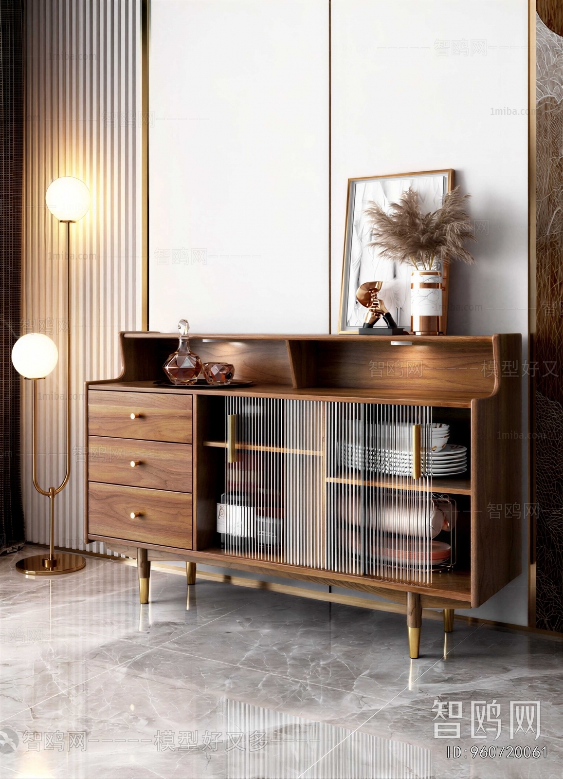 New Chinese Style Sideboard