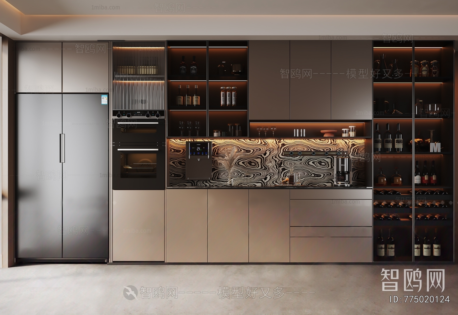 Modern Wine Cabinet