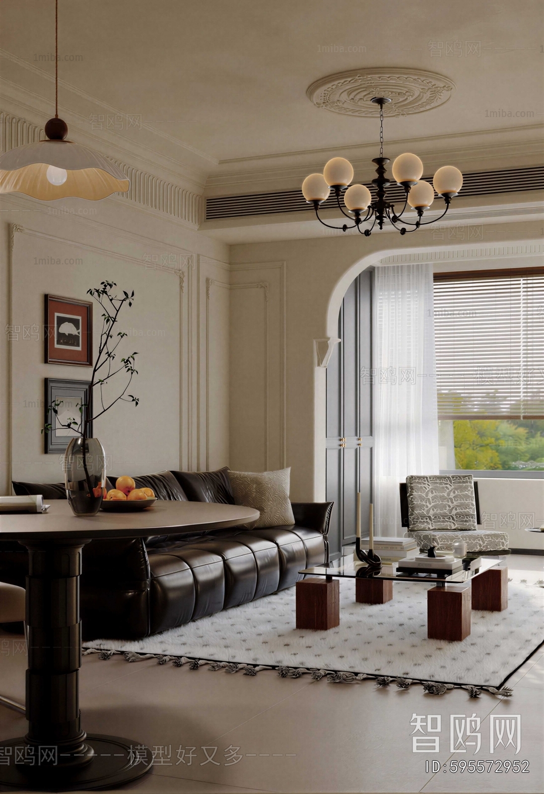 French Style A Living Room