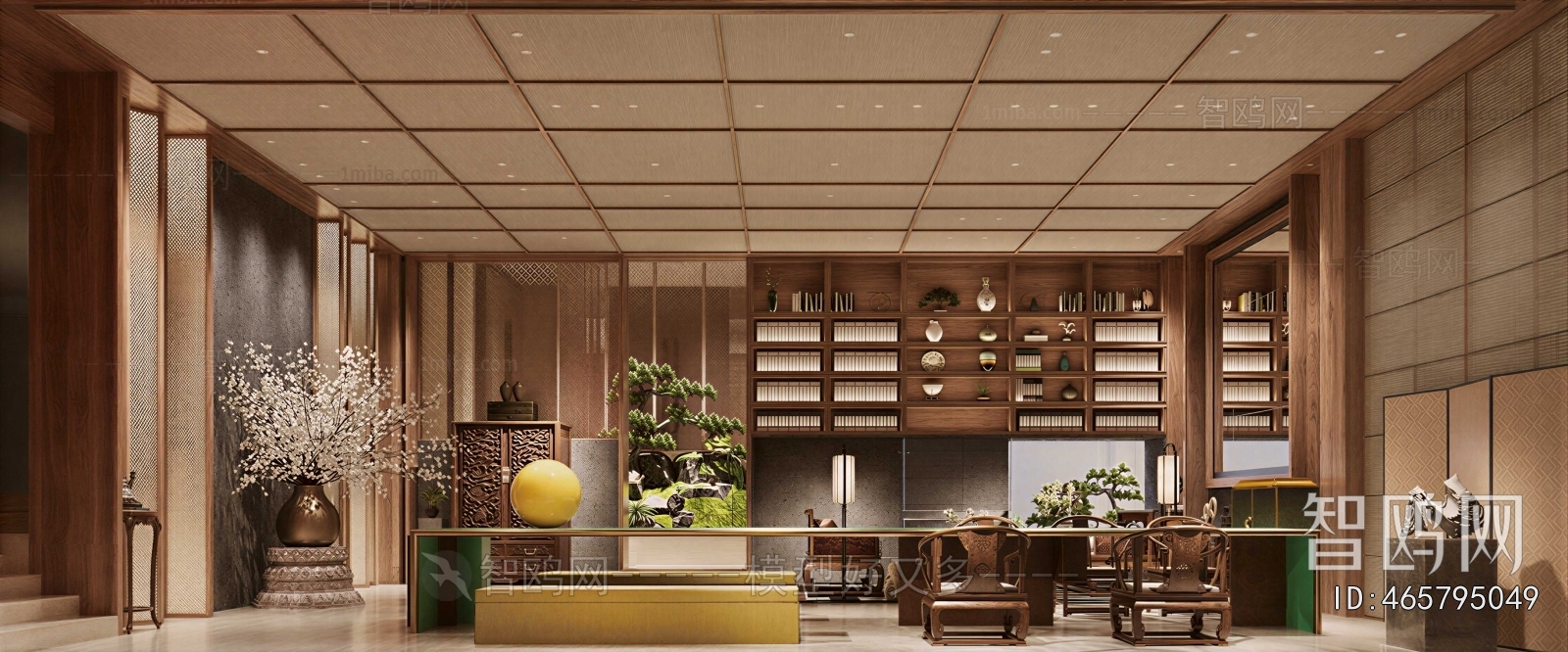 New Chinese Style Teahouse Tea House