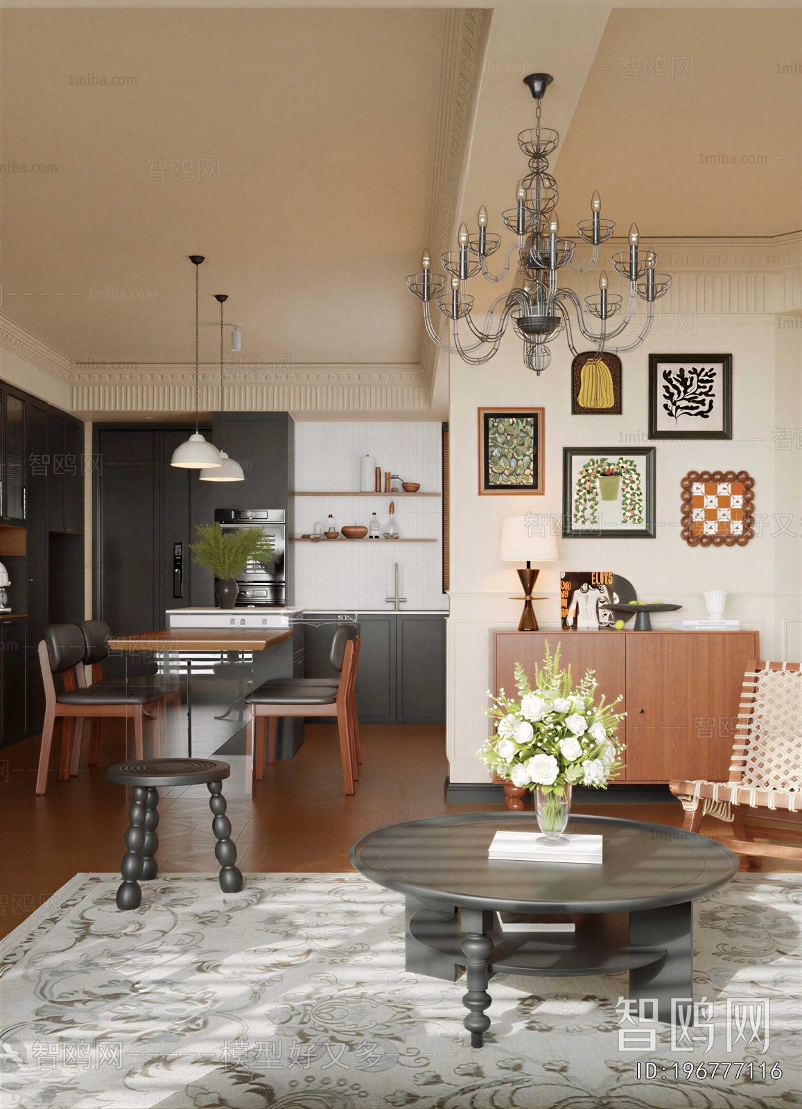 American Style A Living Room