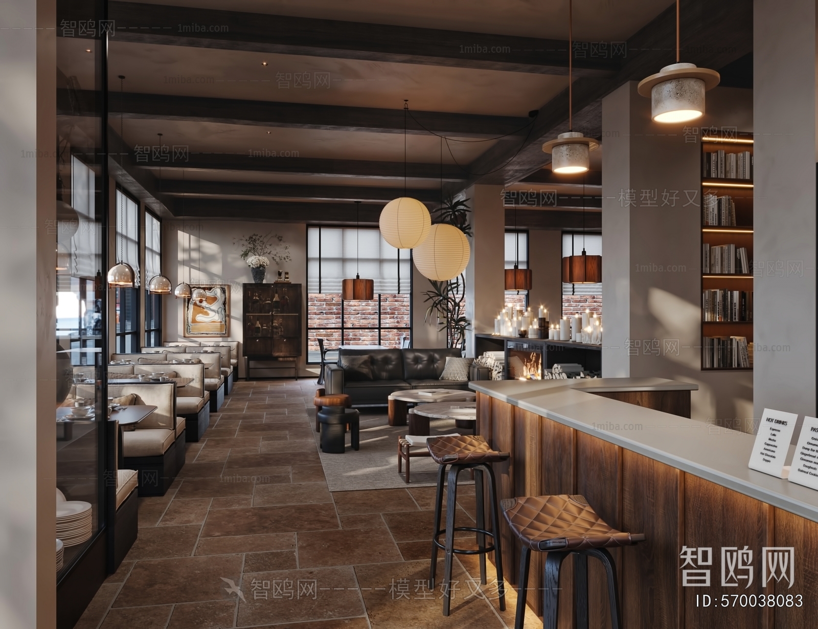 Wabi-sabi Style Restaurant