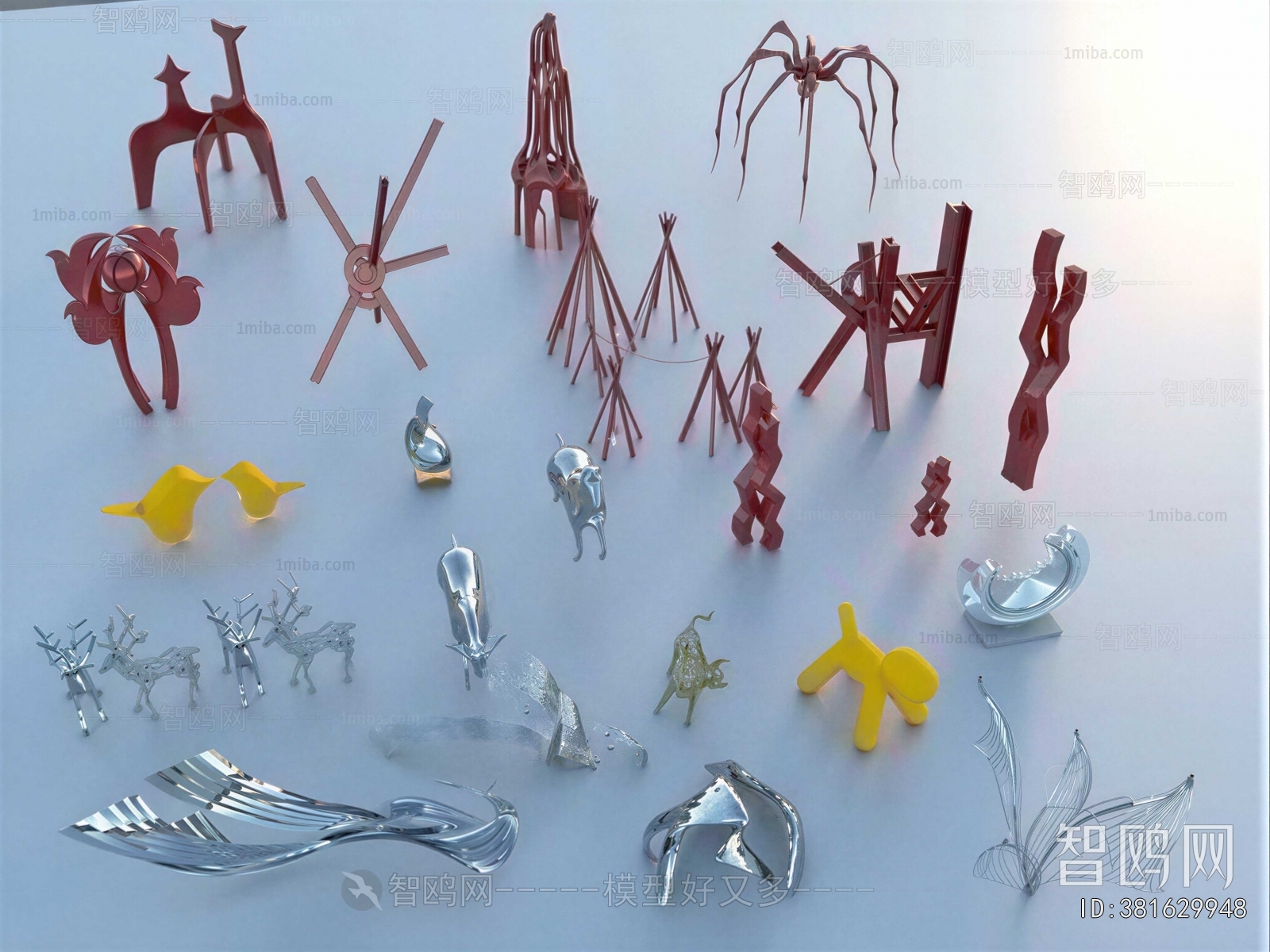 Modern Sculpture Sketch