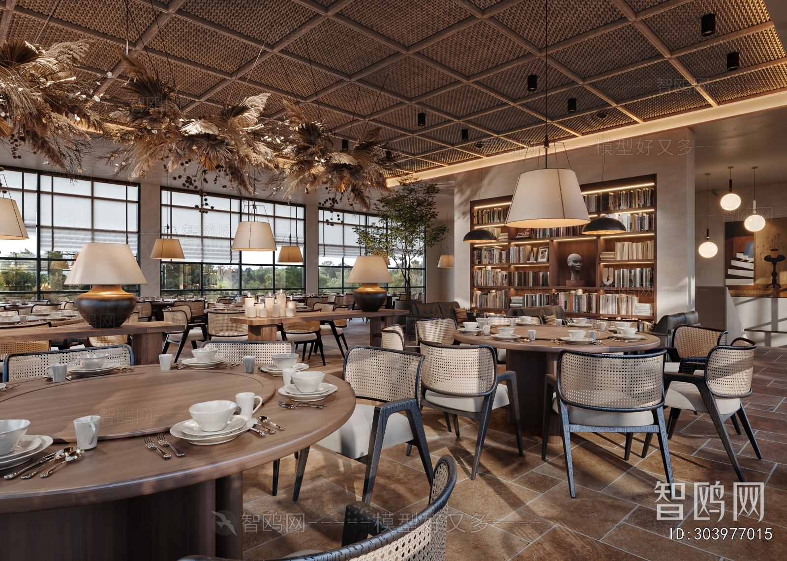 Wabi-sabi Style Restaurant