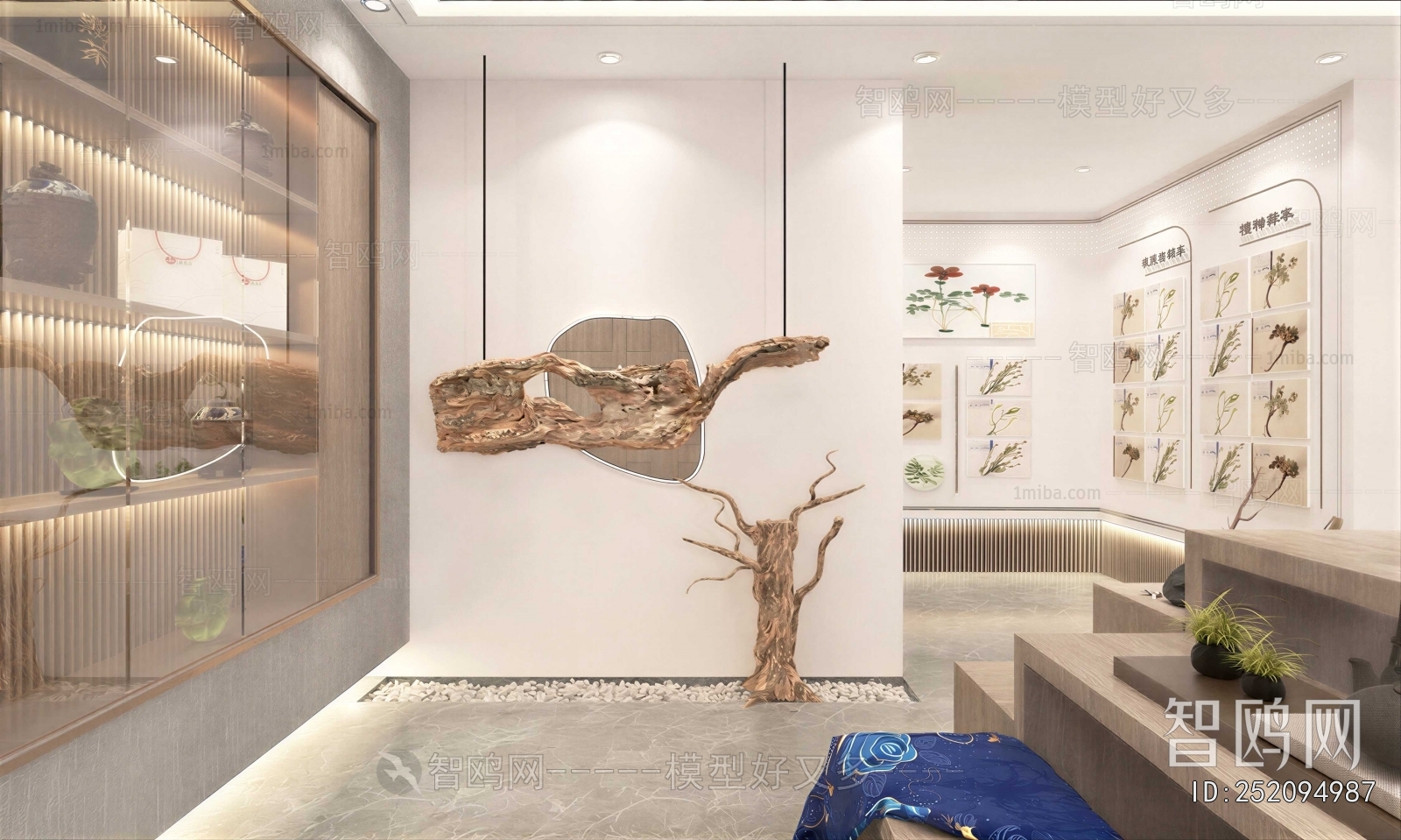 New Chinese Style Exhibition Hall