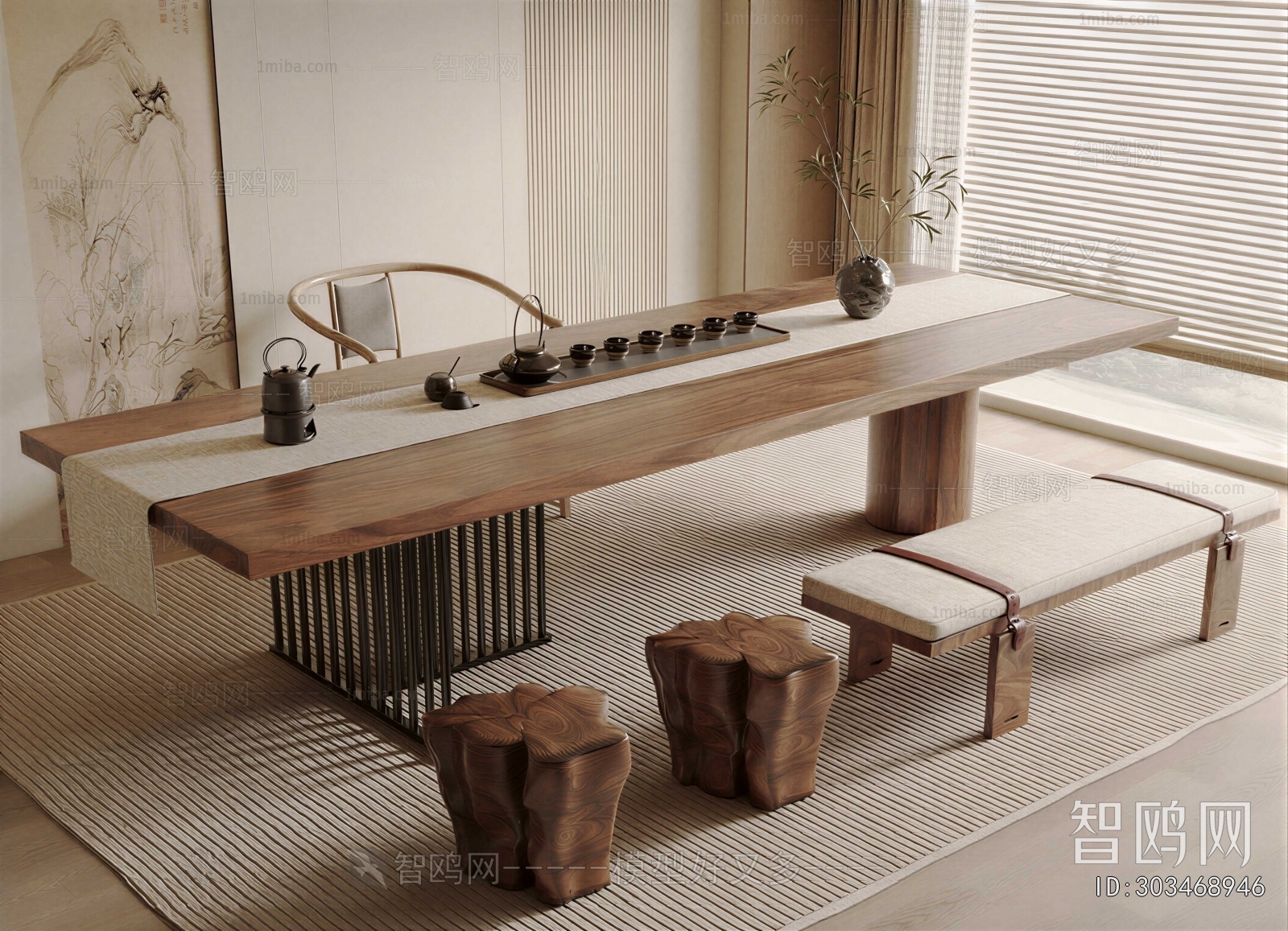 New Chinese Style Tea Tables And Chairs