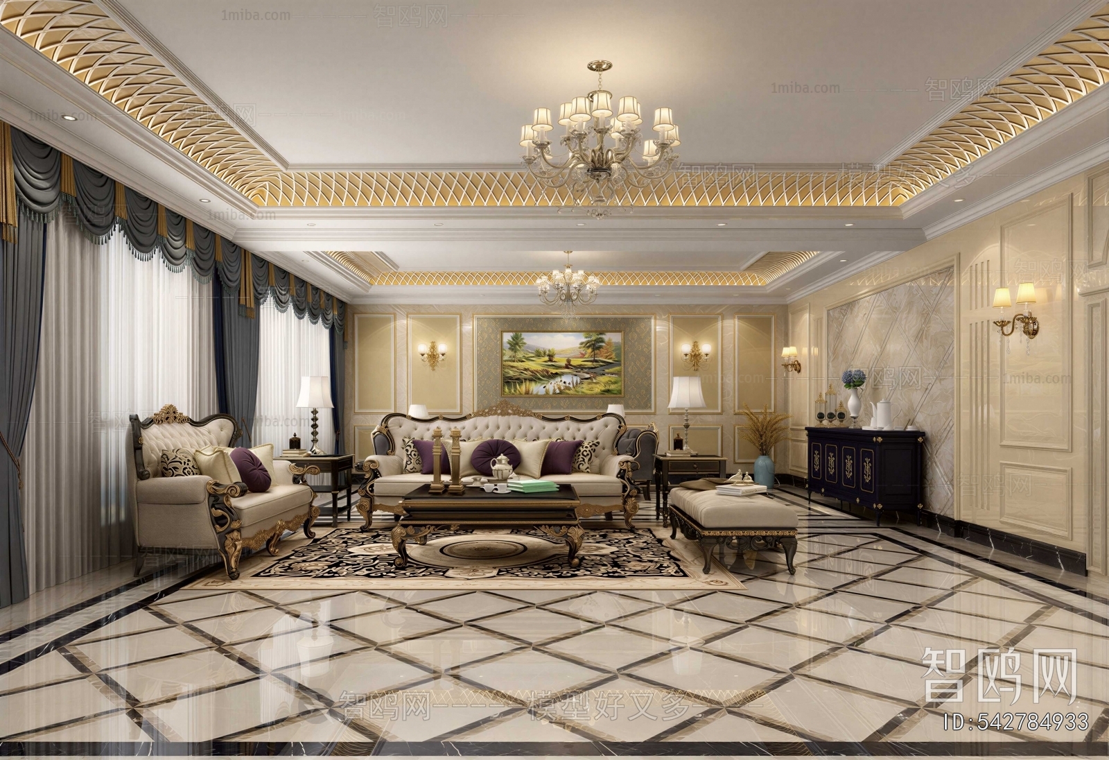 European Style A Living Room