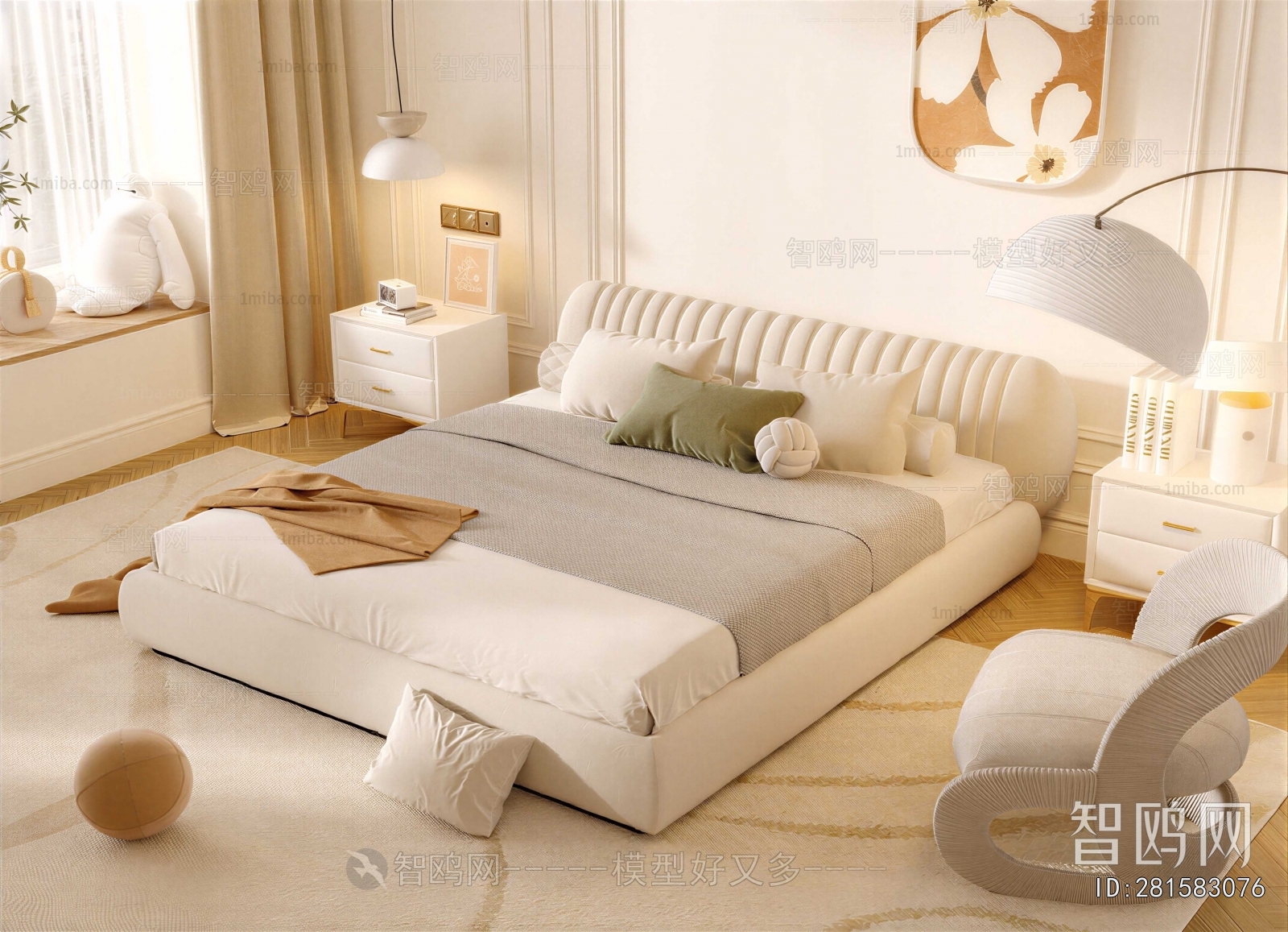 Modern Double Bed