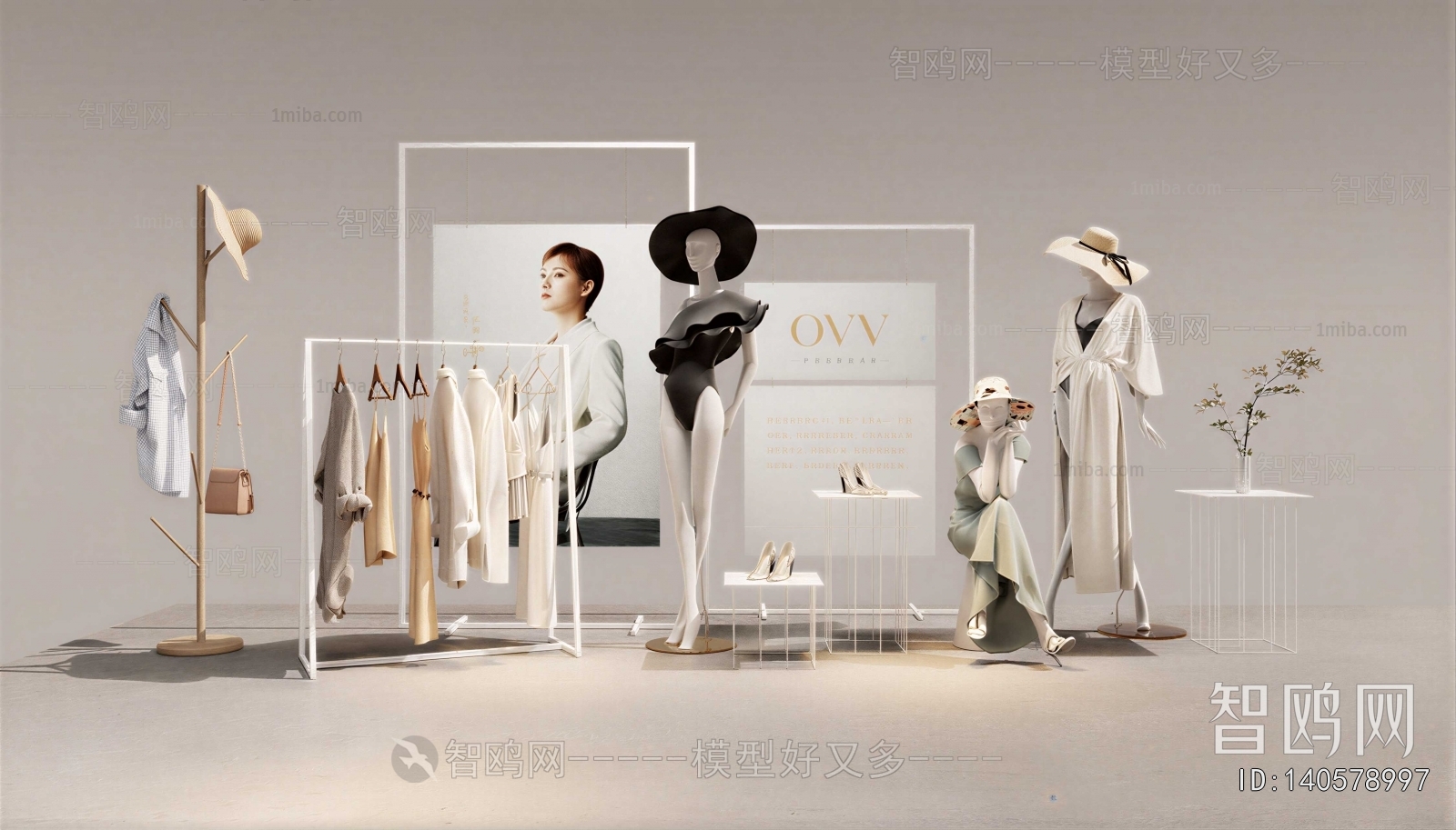 Modern Fashion Model