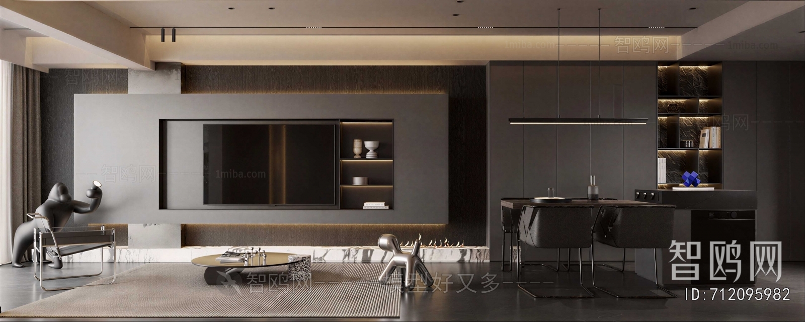 Modern A Living Room