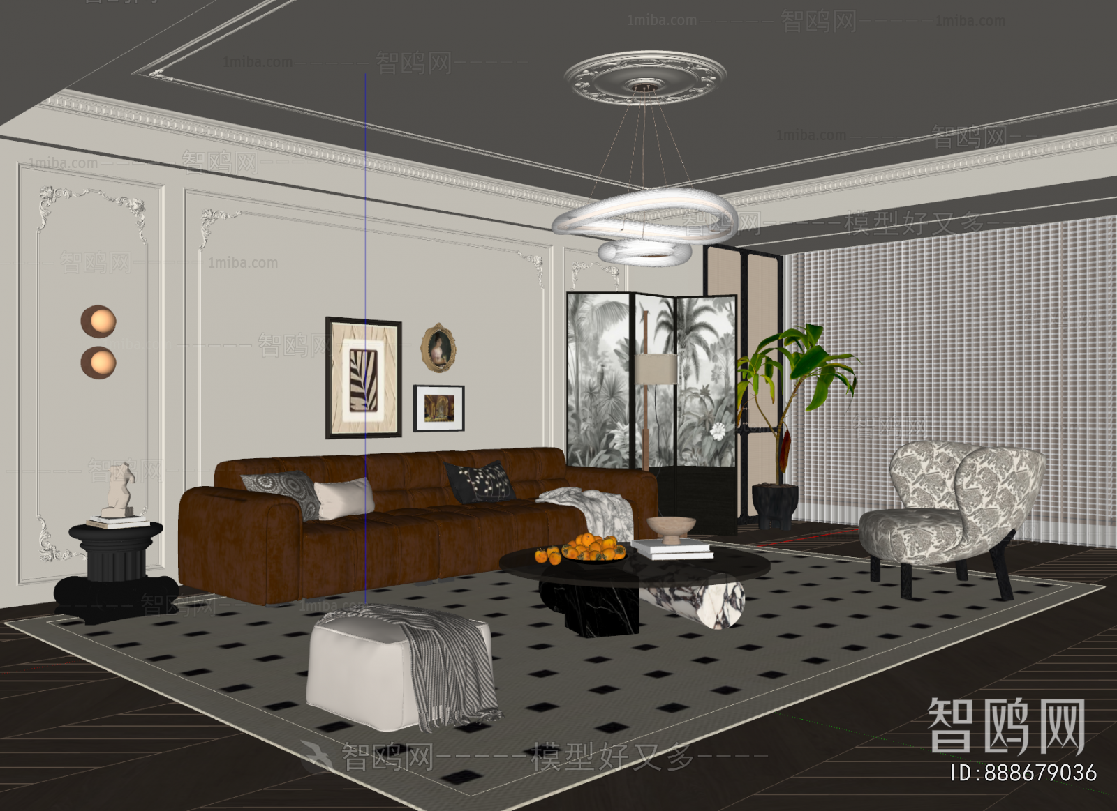 French Style A Living Room