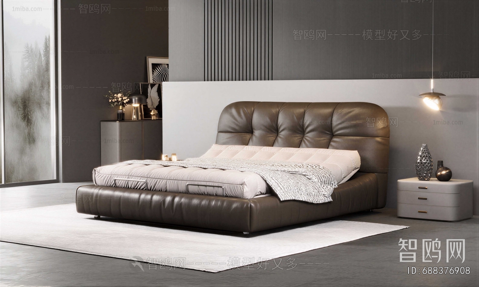 Modern Double Bed