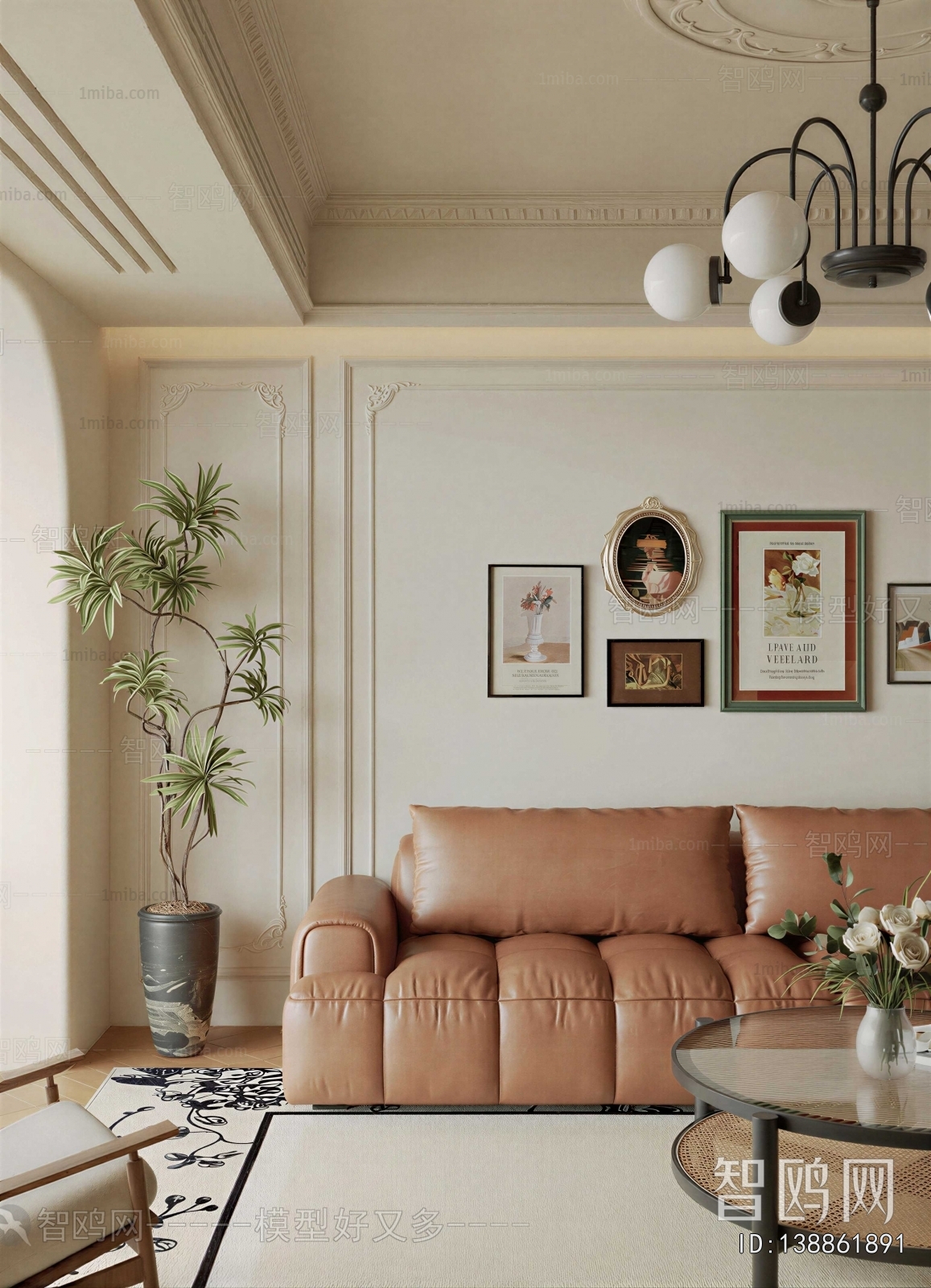 American Style A Living Room