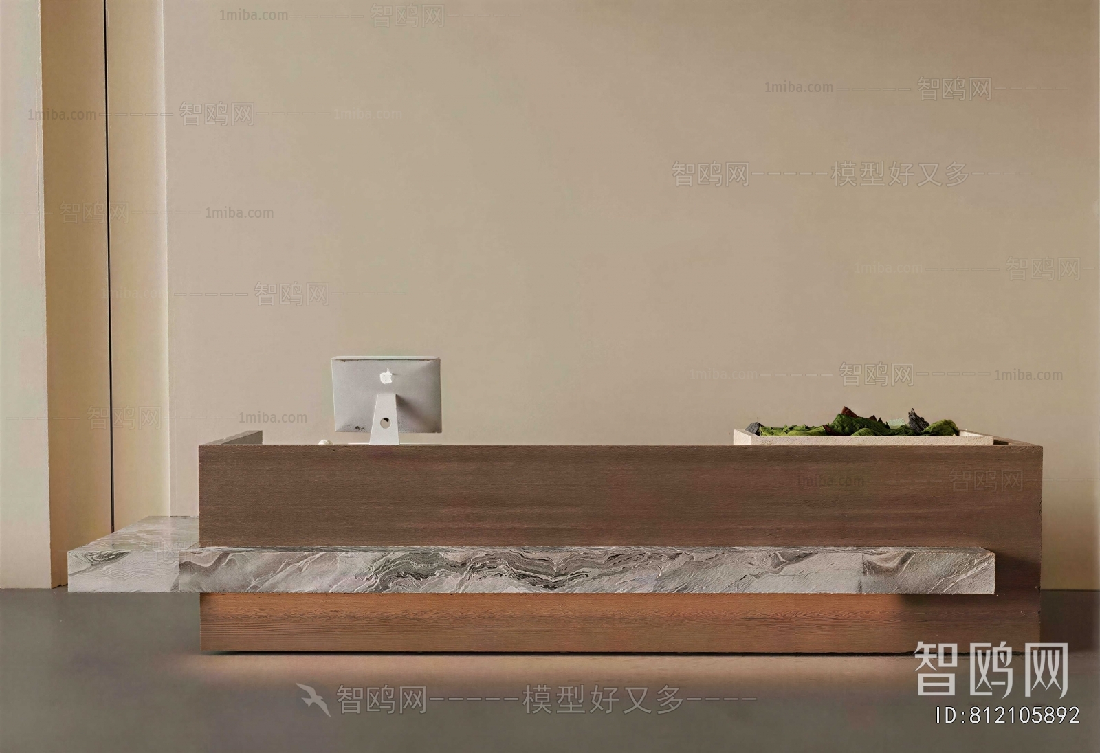 New Chinese Style Reception Desk