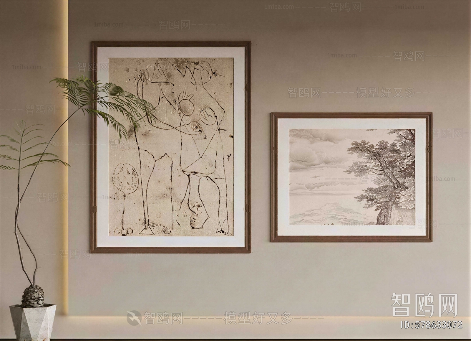 New Chinese Style Painting